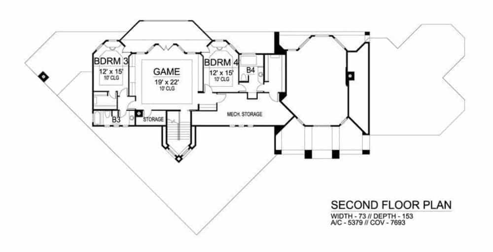 Explore the Spacious Game Room on the Second Floor