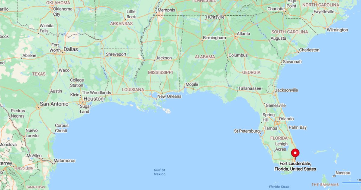 Fort Lauderdale, FL, is a coastal city in southeastern Florida, located approximately 30 miles north of Miami and 215 miles southeast of Orlando.