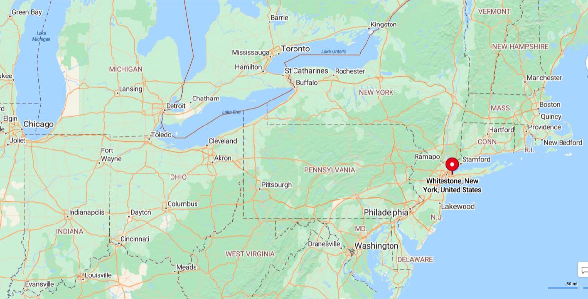 Whitestone, NY, is a residential neighborhood in northeastern Queens, located along the East River.