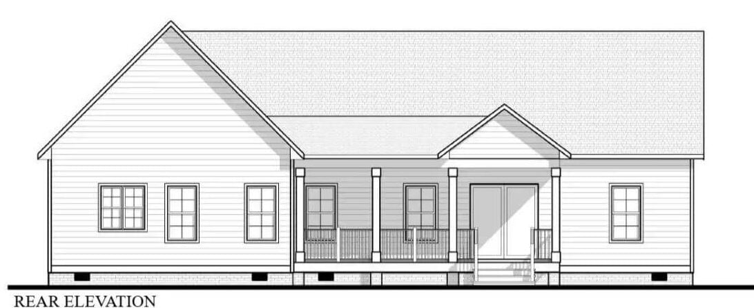 Rear Elevation