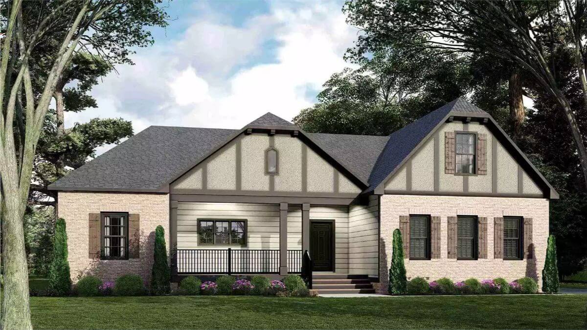 Clement 3-Bedroom European Home with Bonus Room and Open-Concept Living (Floor Plan)