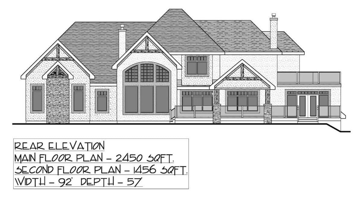 Rear Elevation