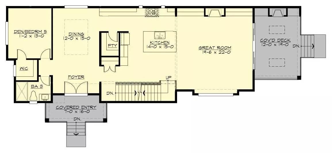 Explore the Spacious Great Room and Versatile Den Space