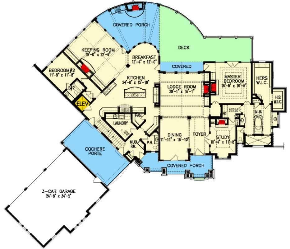 Explore This Spacious Floor Plan with a Cozy Keeping Room