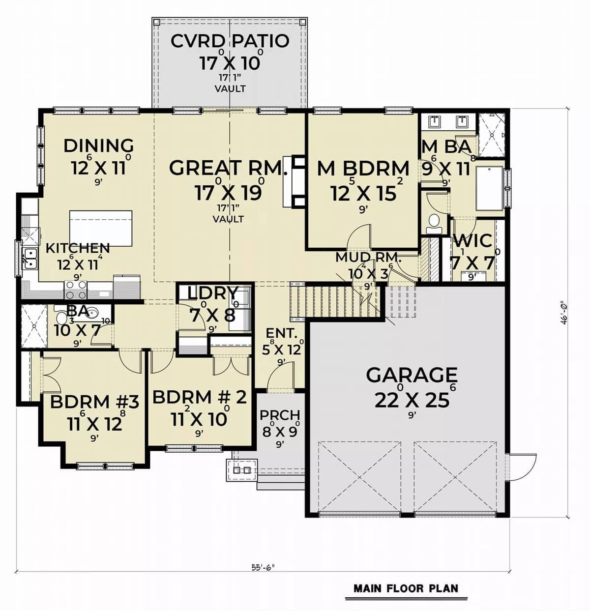 Explore This Efficient Floor Plan with a Spacious Great Room