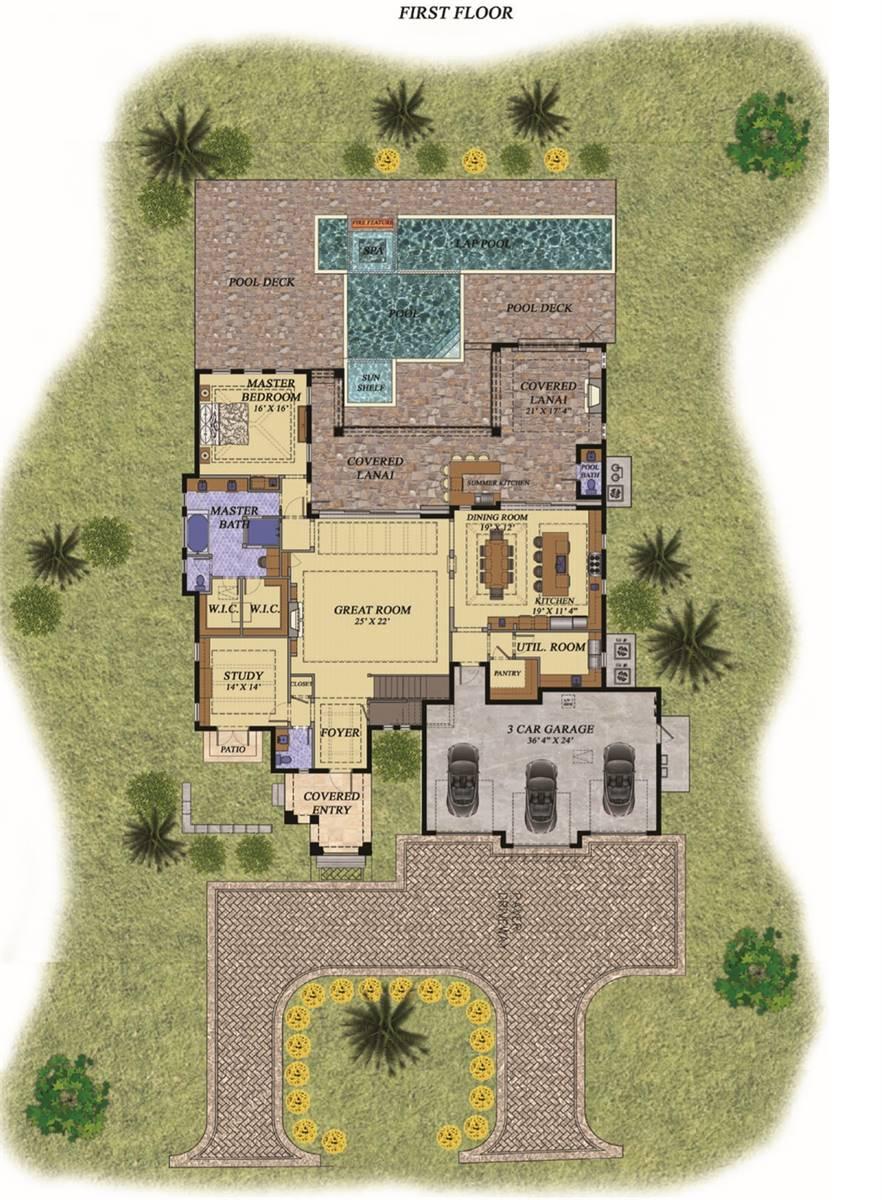 Explore the Expansive Great Room with Seamless Outdoor Access
