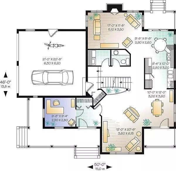 Explore This Thoughtfully Designed Open Floor Plan with Spacious Living Areas
