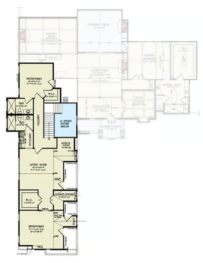 Explore This Thoughtful Floor Plan with a Two-Story Foyer