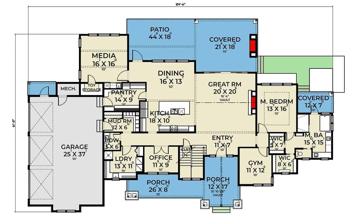 Explore the Spacious Floor Plan with a Dedicated Media Room