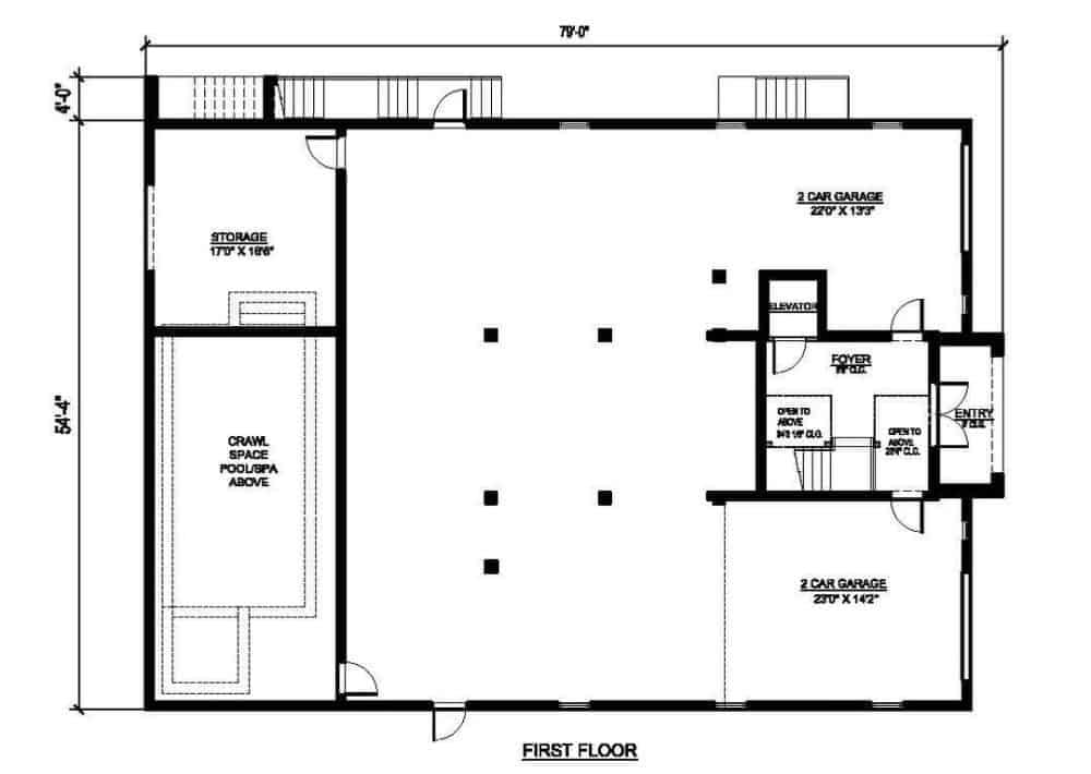 Discover the Dual Garages in This Spacious Floor Plan