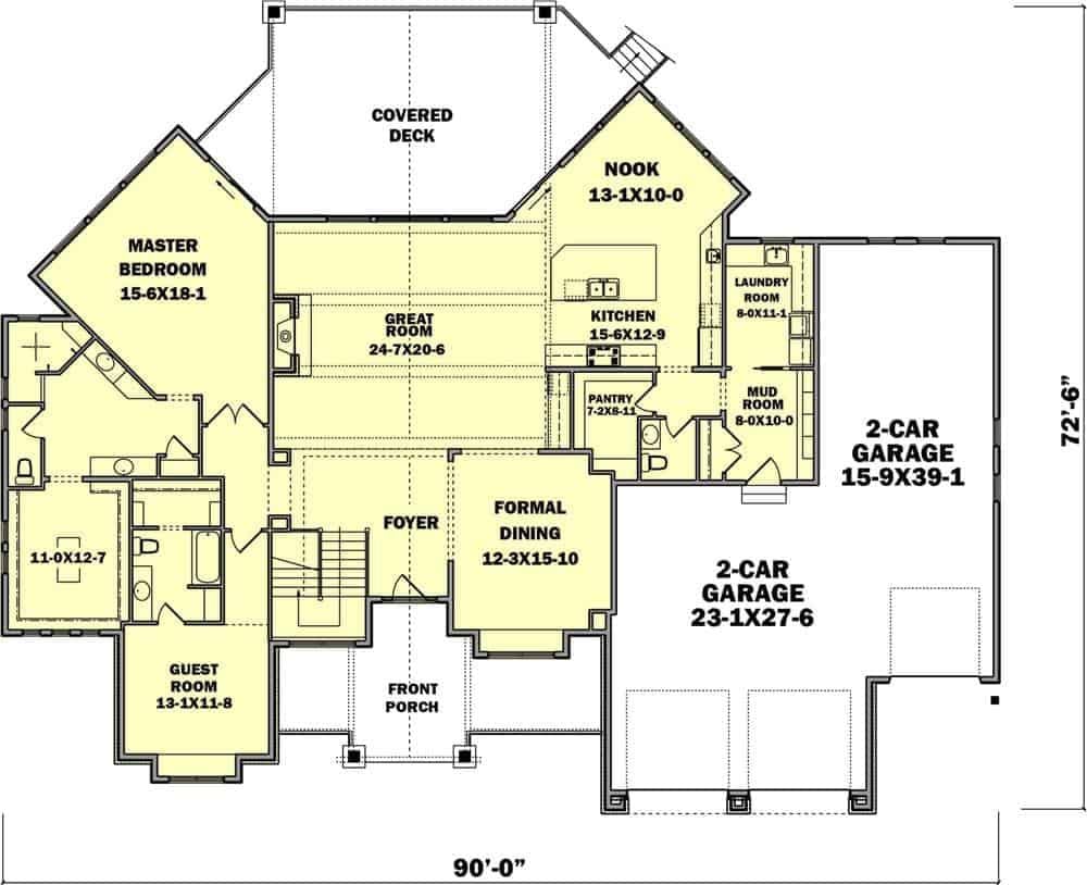 Explore This Spacious Floor Plan with a Great Room Centerpiece