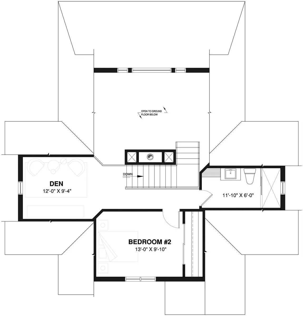 Exploring the Upper Floor’s Smart Layout with a Cozy Den