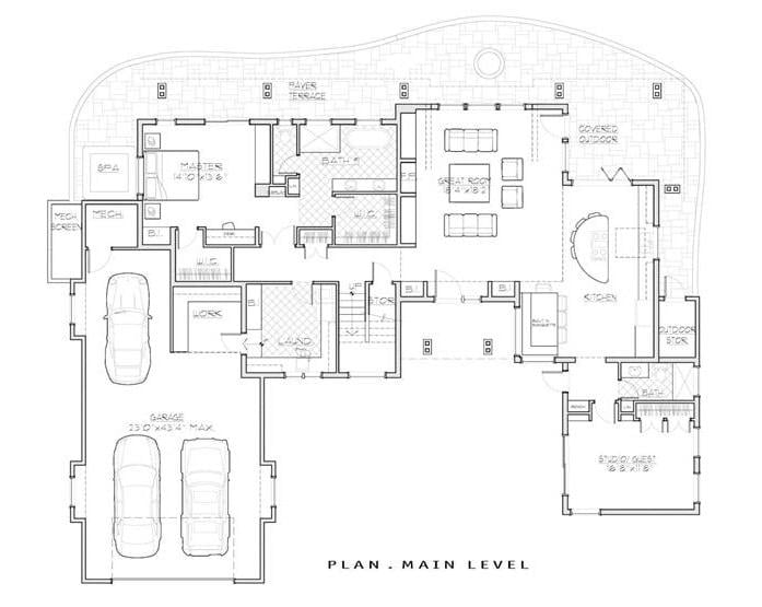 Explore This Spacious Main Level Floor Plan with Expansive Great Room