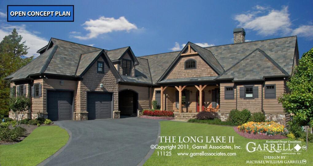 Charming Stone and Wood Facade with a Cozy Porch Area