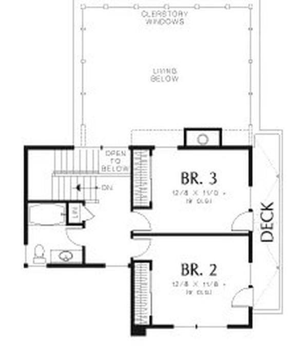 Exploring the Upper Level Layout with a Deck View
