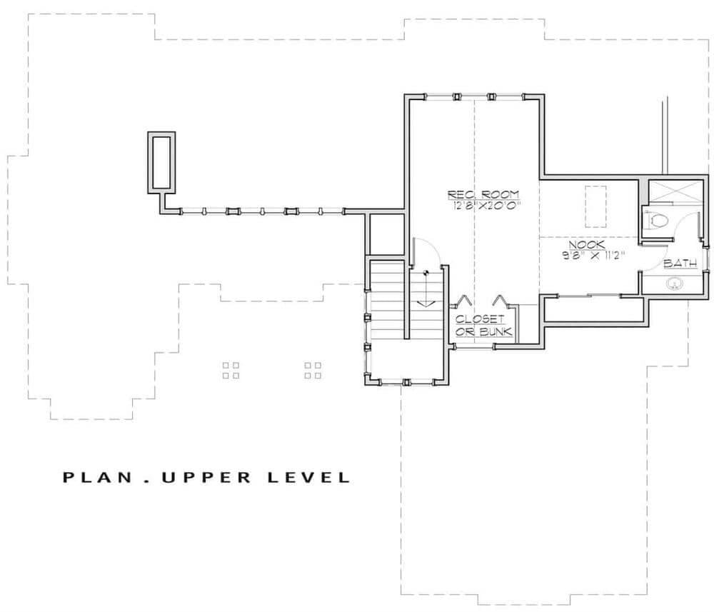 Explore the Versatile Upper Level with a Spacious Rec Room