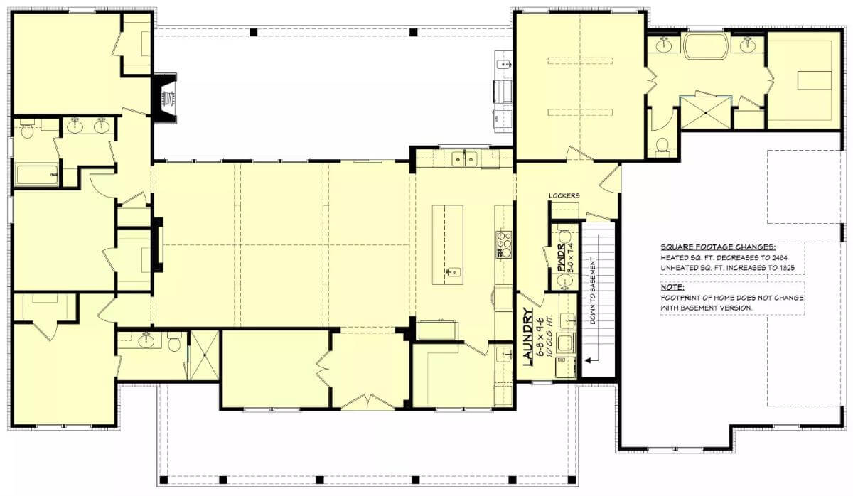 Basement Stairs Location