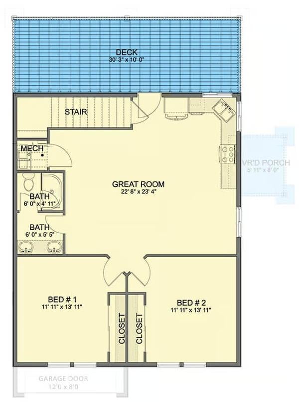 Explore This Thoughtfully Designed Floor Plan with a Spacious Deck