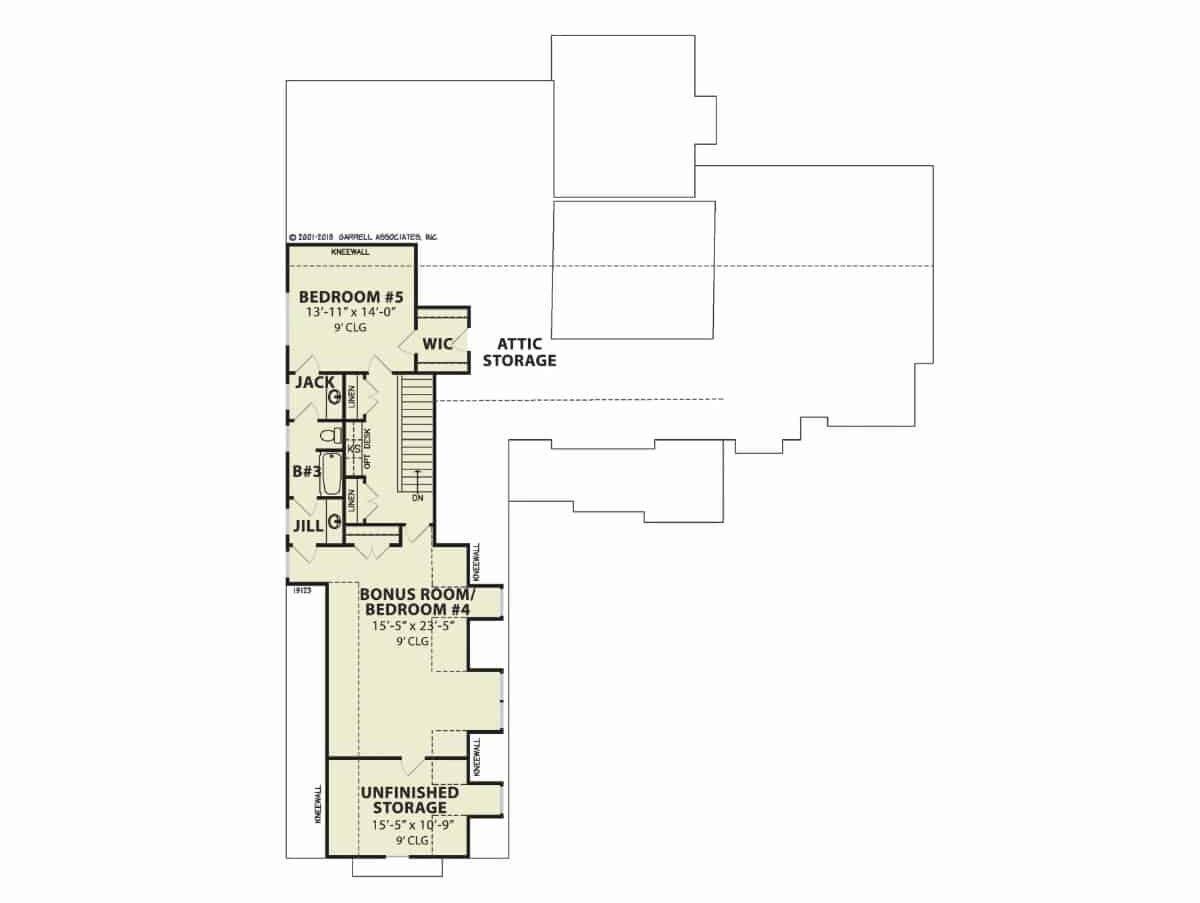 Explore the Versatile Bonus Room and Jack-and-Jill Bath Setup