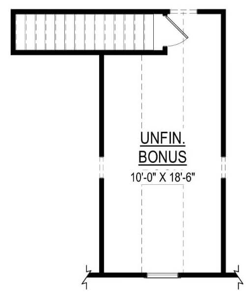 Bonus Level Floor Plan