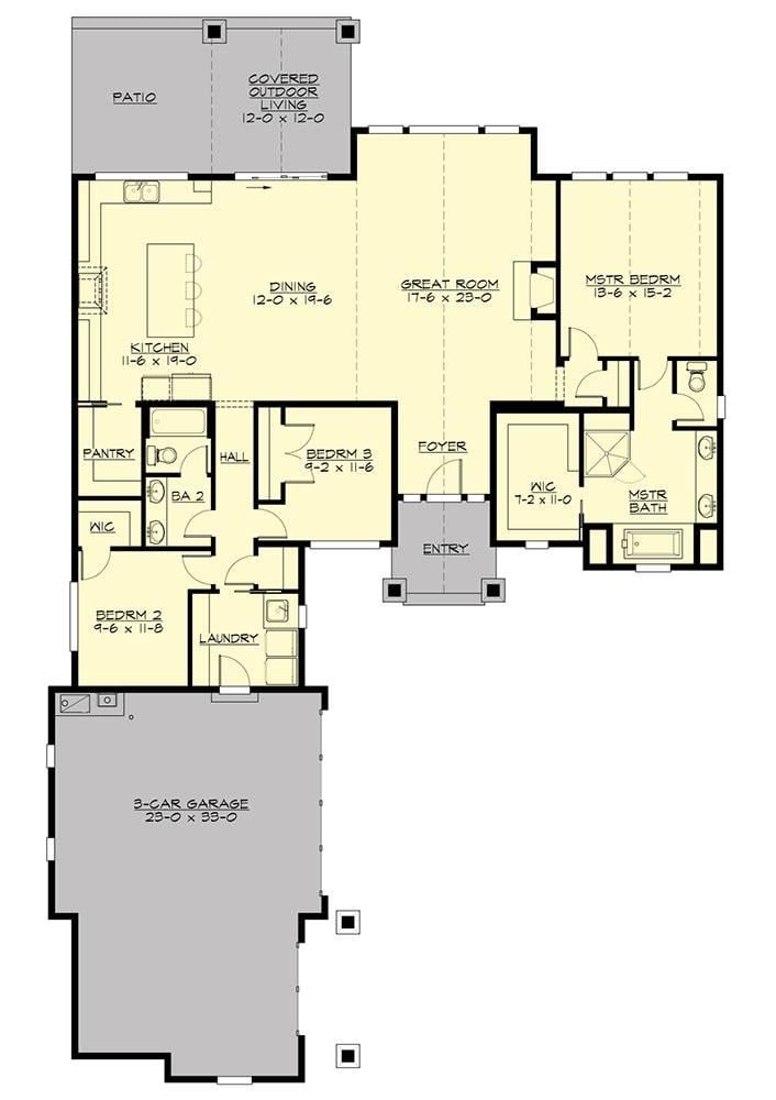 Explore This Thoughtfully Designed 3-Bedroom Home with Spacious Great Room