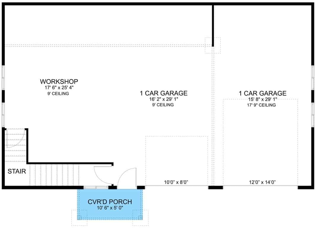Step into the Versatile Workshop and Dual Garage Space