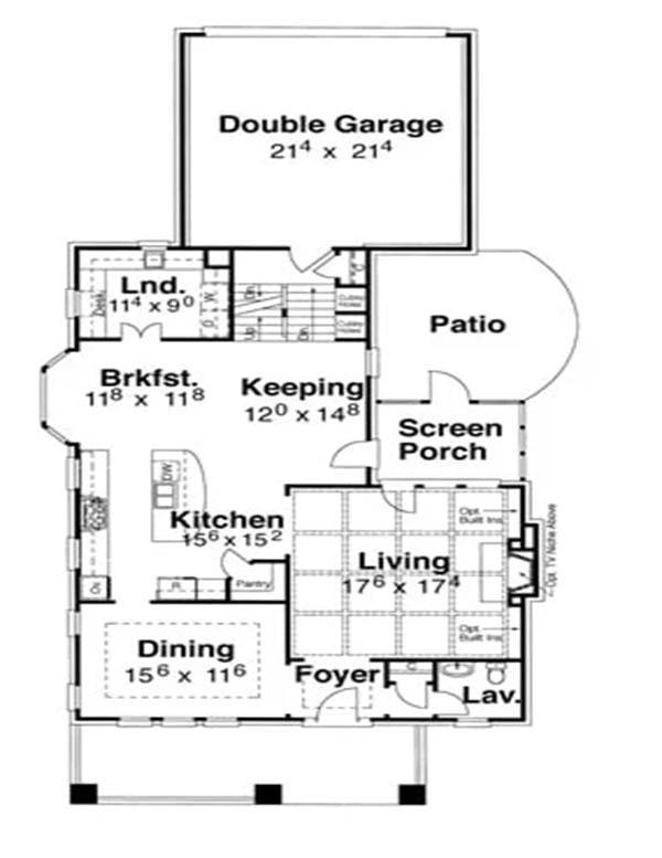 Explore This Thoughtfully Designed Floor Plan with Screen Porch