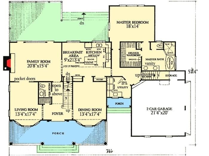 Explore This Spacious 4-Bedroom Home with a Central Family Room