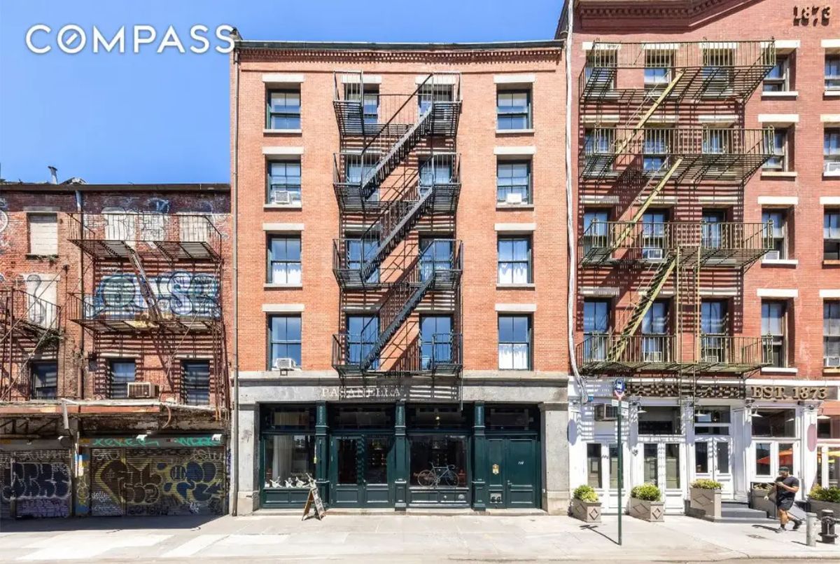 Priced at $14,950,000, this 13,119 sq ft mixed-use building, built in 1900, features 8 bedrooms and 11 bathrooms across multiple levels.