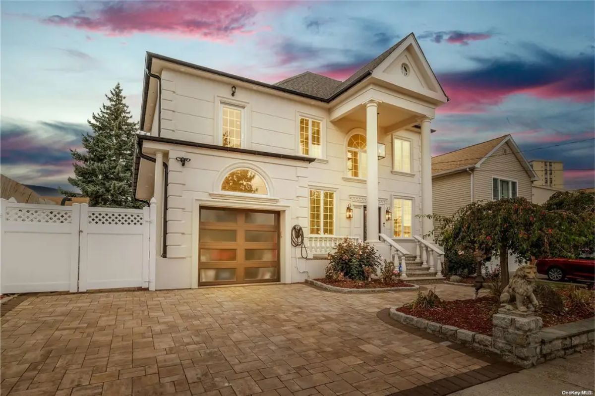 This 4-bedroom, 4-bathroom home in Bay Terrace, Bayside was built in 1910 and offers a blend of historic charm and modern luxury.