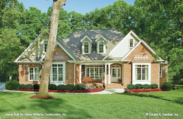 Classic Brick Facade with Charming Dormer Windows