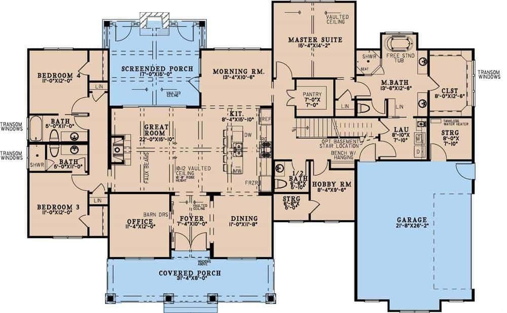 Explore This Thoughtfully Designed Floor Plan Featuring a Spacious Great Room