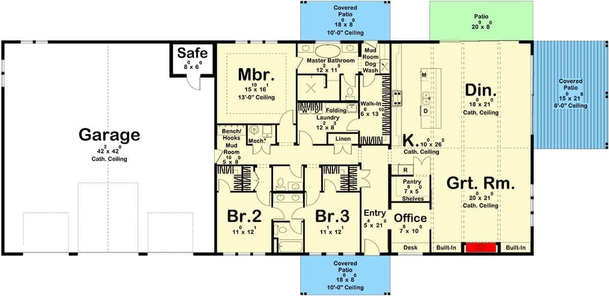 Explore This Thoughtfully Designed Home with Spacious Garage and Mud Room