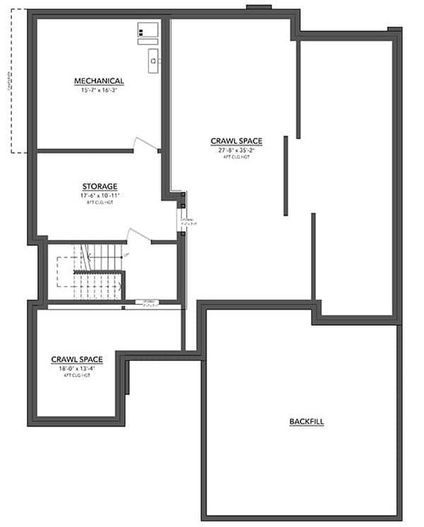 Exploring the Spacious Layout of This Basement Plan