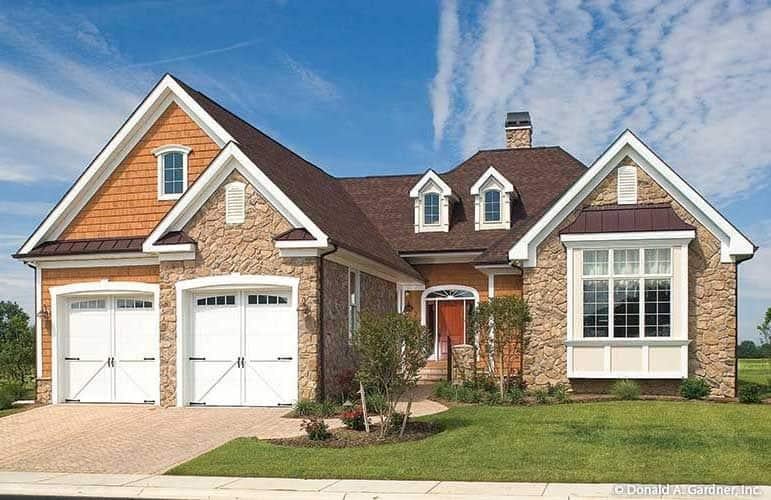 Charming Stone Cottage with Classic Dormer Windows