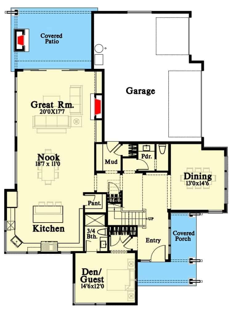 Explore This Thoughtfully Designed Floor Plan with Versatile Living Spaces