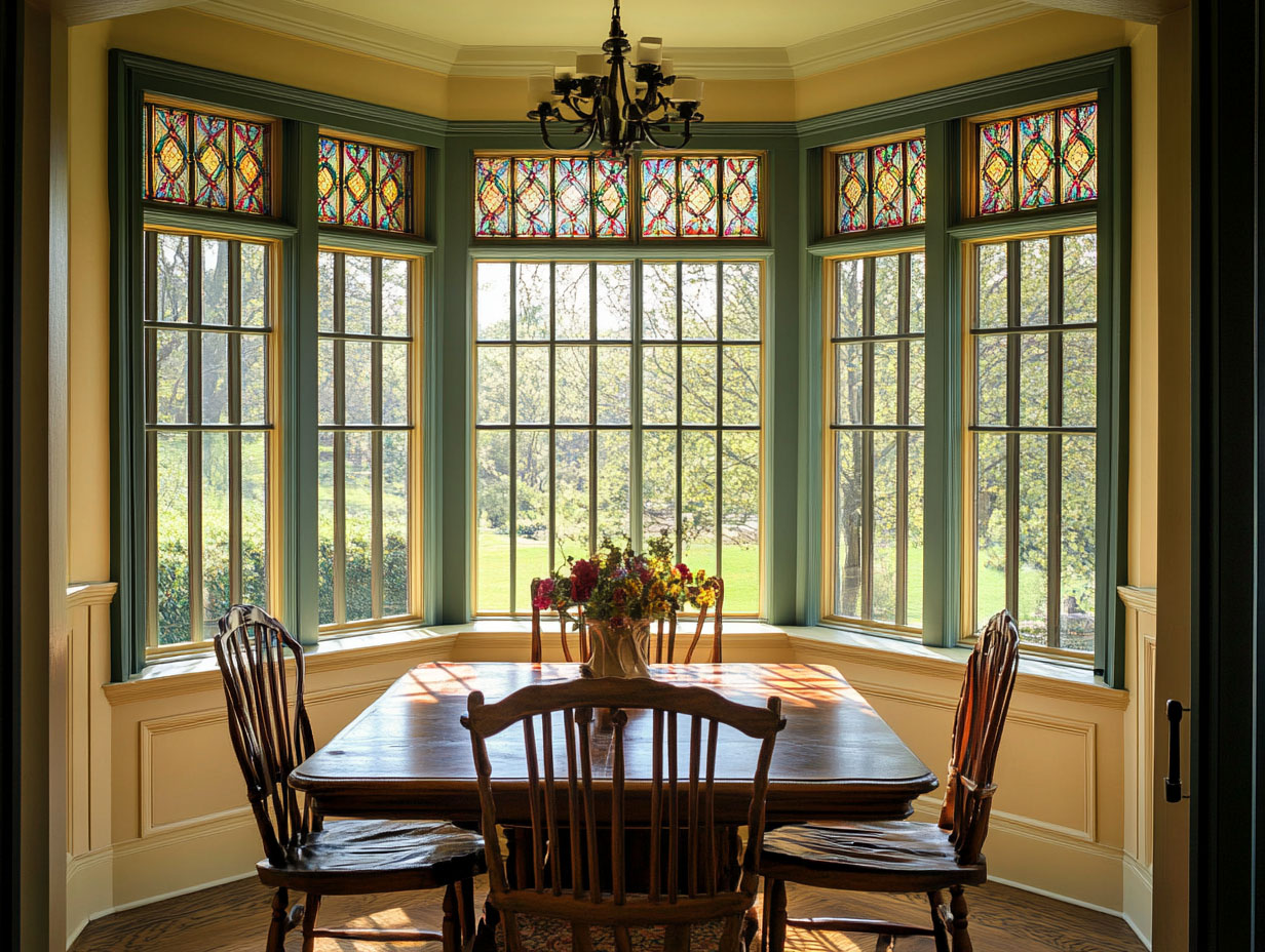 Dine with a View—15 Gorgeous Bay Window Dining Room Ideas – Home ...