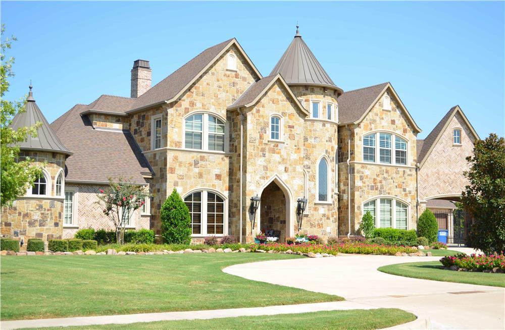 Charming Stone Manor with Distinctive Turrets