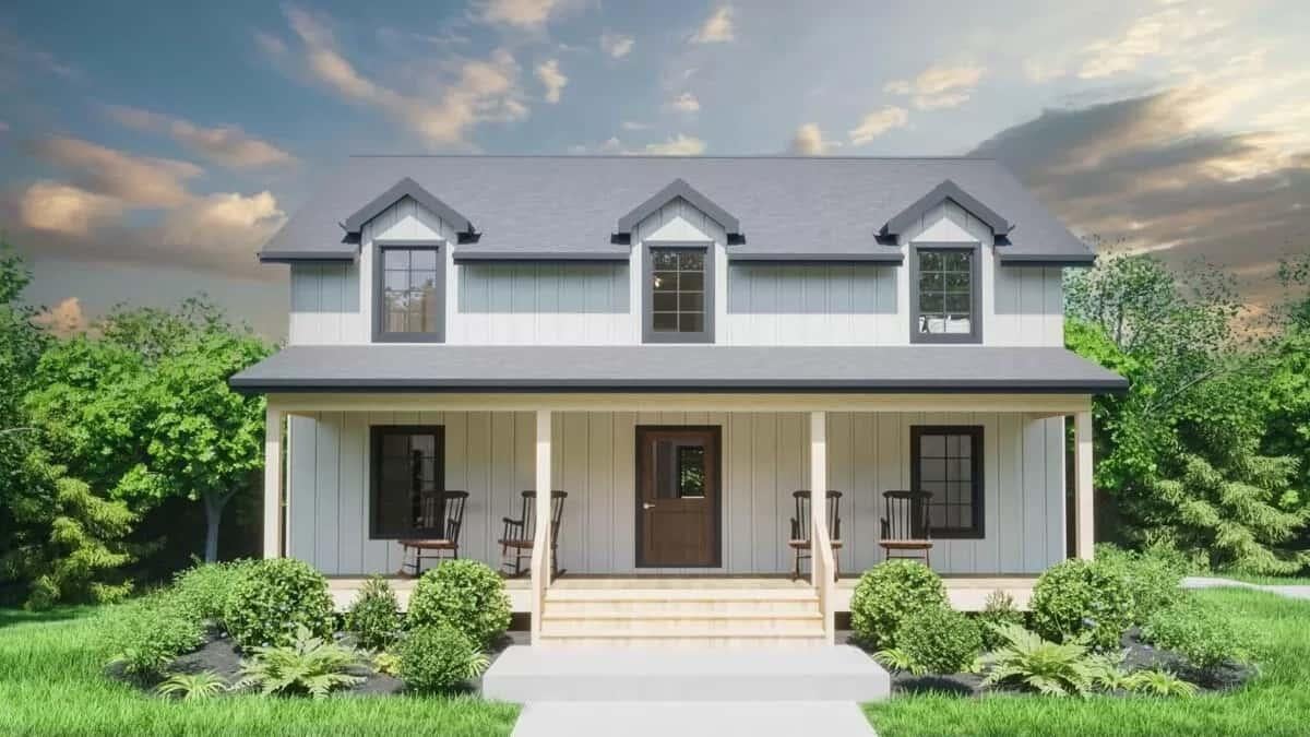 Classic Farmhouse with Welcoming Front Porch