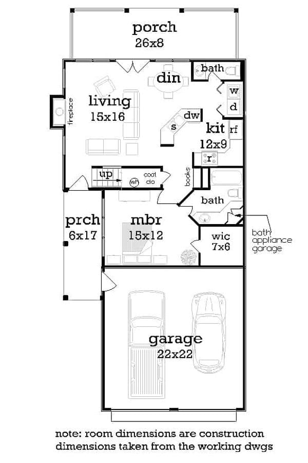 Explore this Cleverly Designed Floor Plan with a Spacious Porch