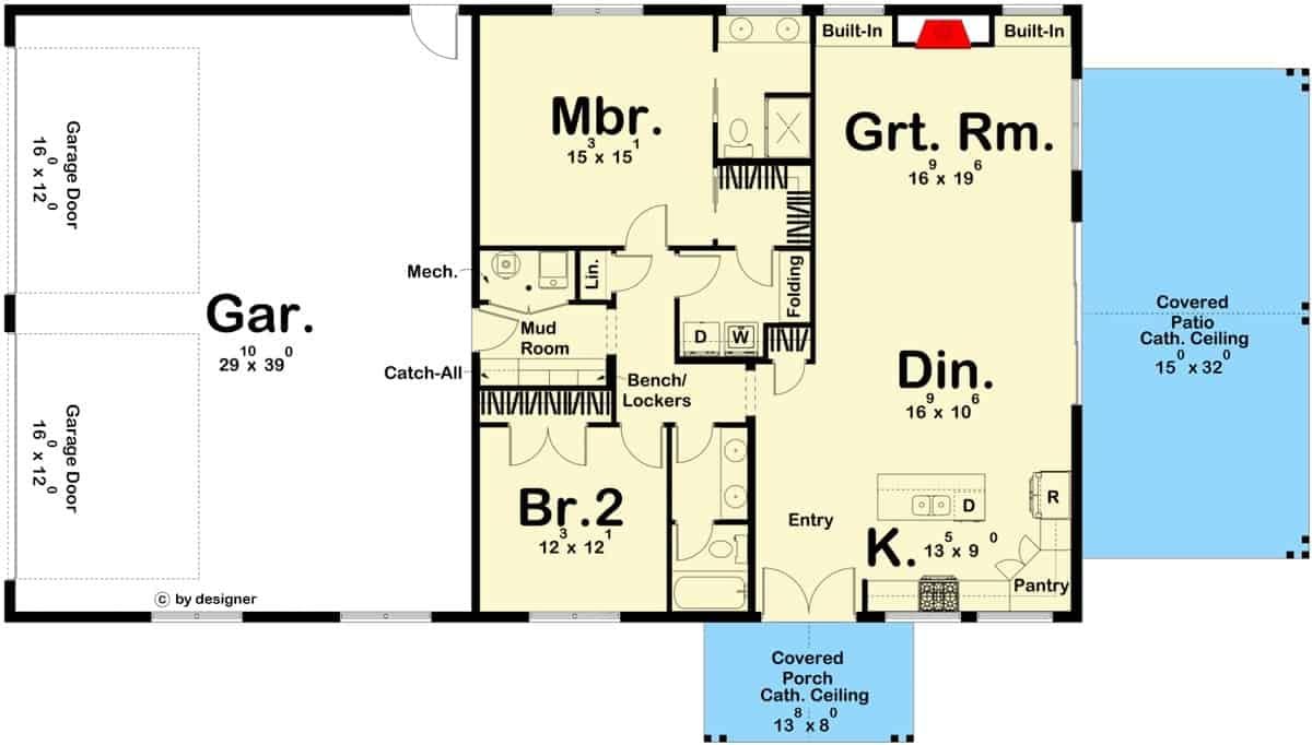 Explore This Efficient Floorplan with a Spacious Garage