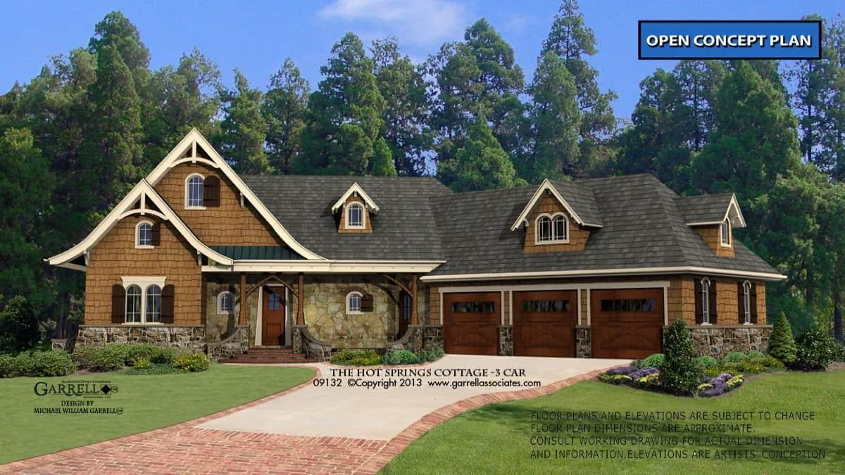 Discover the Charming Cottage with Stone Facade and Dormer Windows