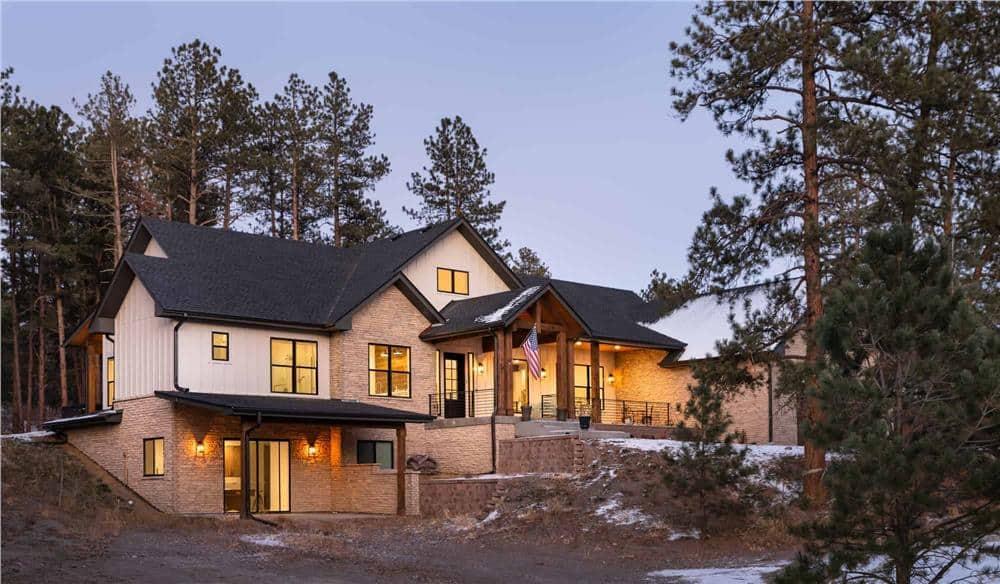 Rustic Modern Home Nestled Among Tall Pines
