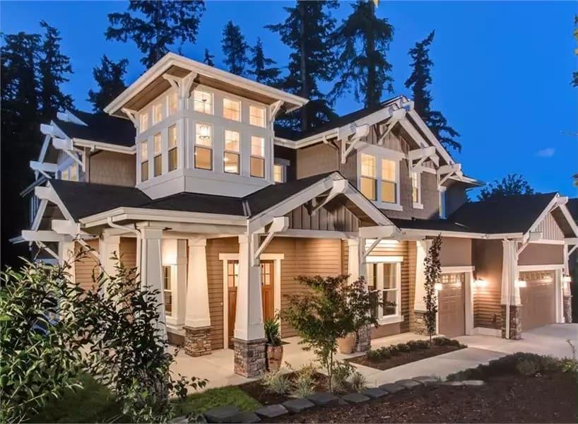Charming Craftsman Home with Striking Tower Feature