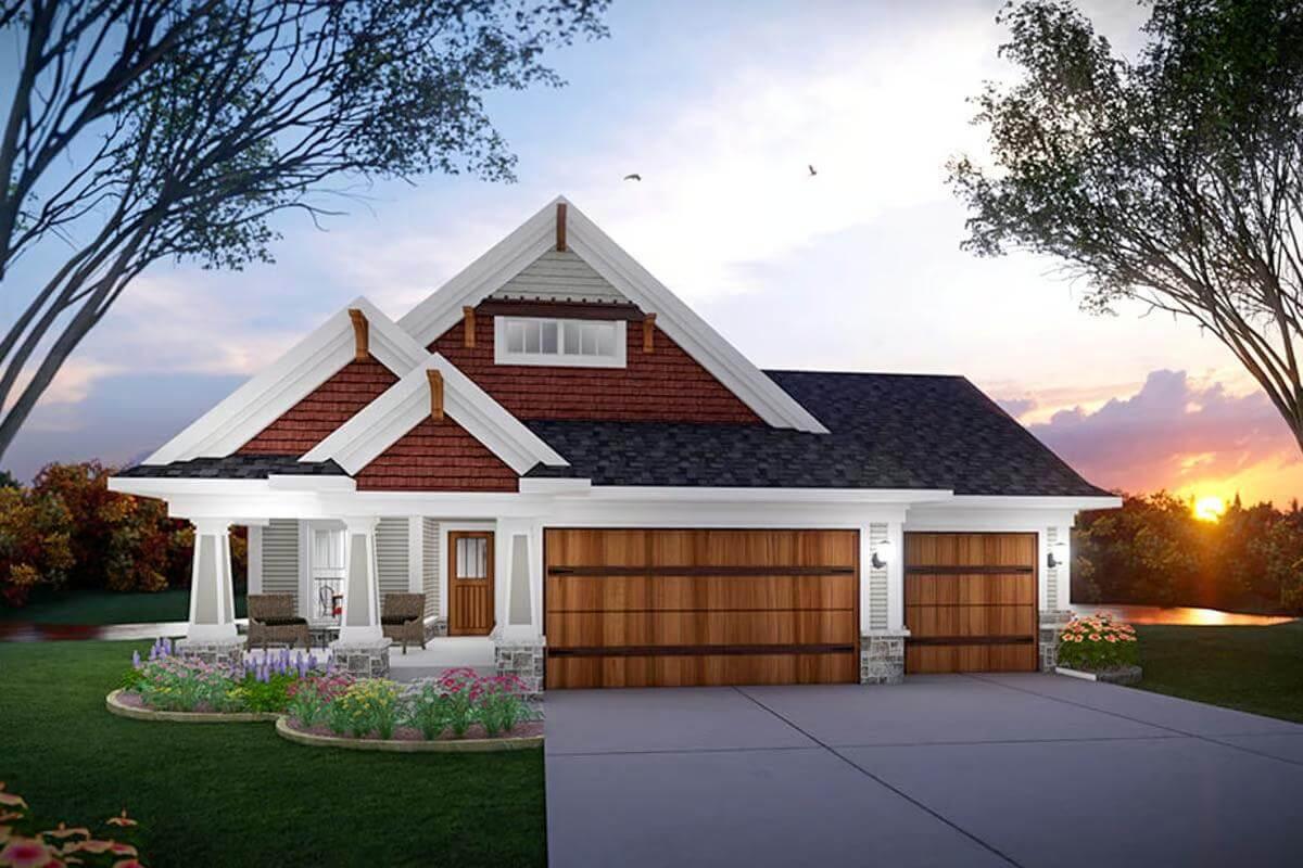 Charming Craftsman Bungalow with a Welcoming Front Porch