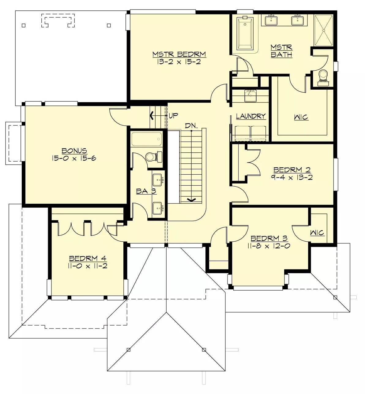 Check Out This Thoughtfully Designed Upstairs Layout with Bonus Room