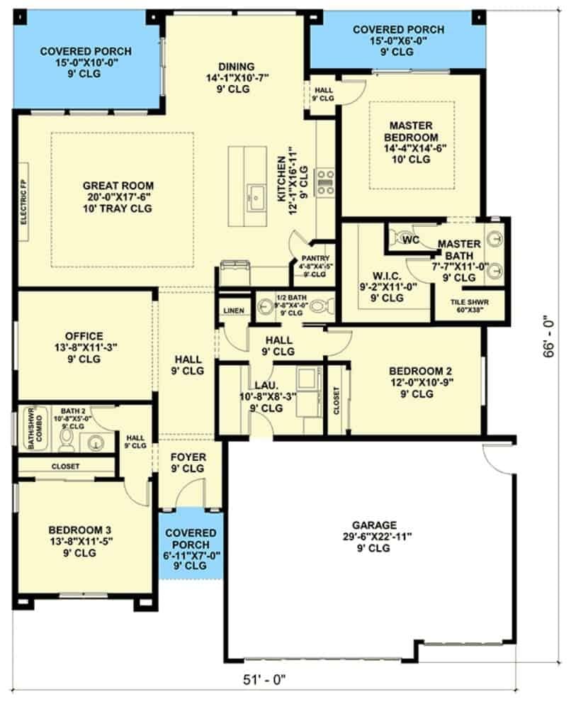 Explore This Thoughtfully Designed Open-Concept Floor Plan