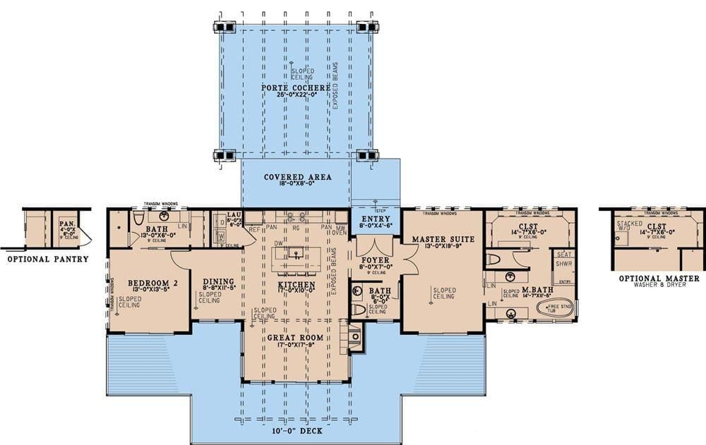 Explore This Thoughtfully Designed Floor Plan with Porte Cochere