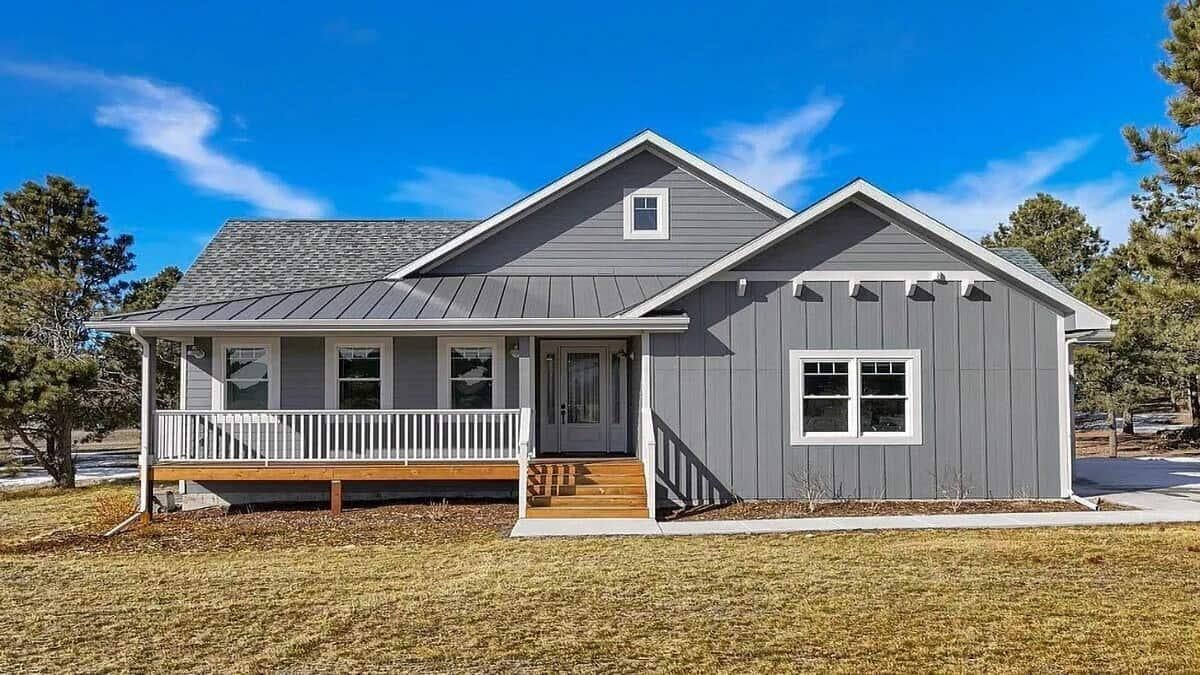 Classic Ranch Home with a Spacious Front Porch