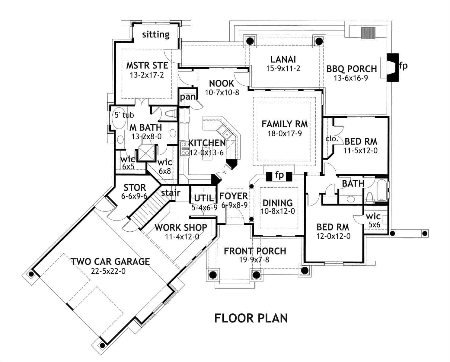 Explore This Thoughtfully Designed Floor Plan with a Spacious Family Room